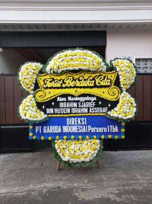 Papan Bunga Duka di Gabahan