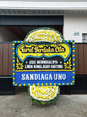Papan Bunga Duka di Gabahan