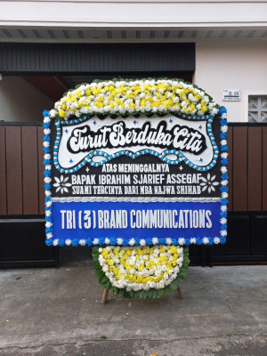 Papan Bunga Duka di Gabahan